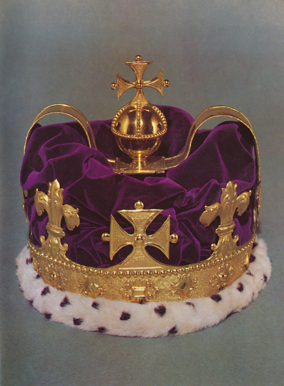Kronen laget for prinsen av Wales i 1729, 1953 av Unbekannt