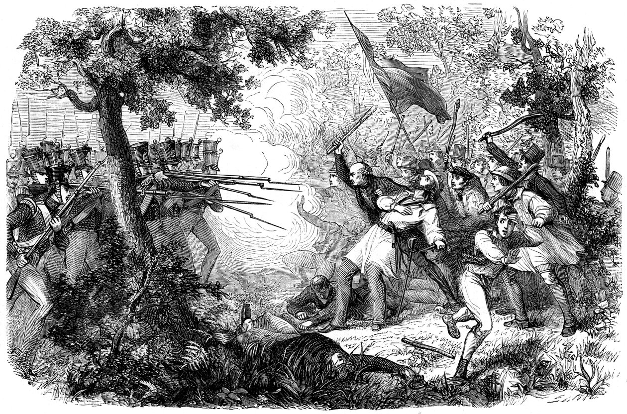 Thoms død, alias Sir William Courtenay, Dunkirk, Kent, 1838 av Unbekannt