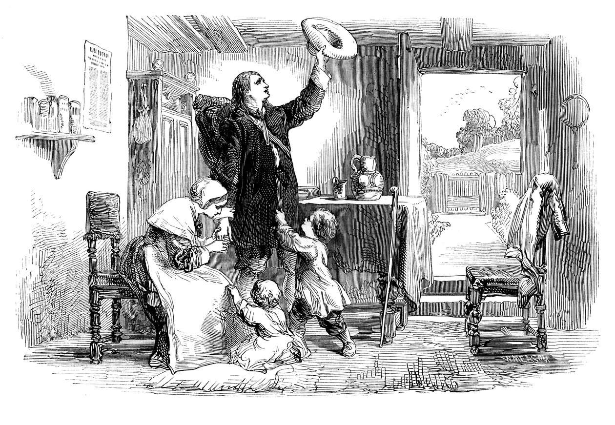 Roger Williams avgang 1603-1683 til Salem Island, c1902 av Unbekannt