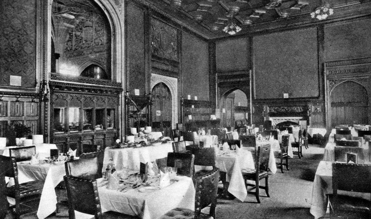 Spisesalen til House of Commons, London, 1926-1927 av Unbekannt