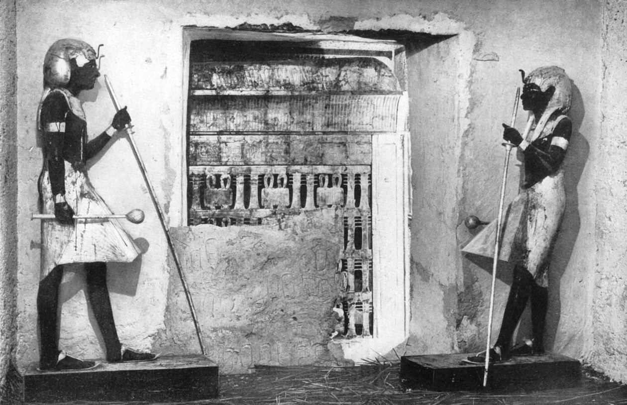 Det første glimtet av Tutankhamons grav, Egypt, 1933-1934 av Unbekannt