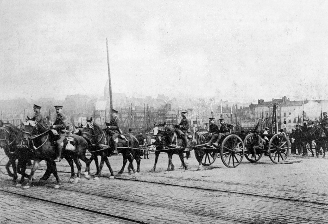 De første enhetene til den britiske ekspedisjonsstyrken i Boulogne, Nord-Frankrike, 1914 1920 av Unbekannt