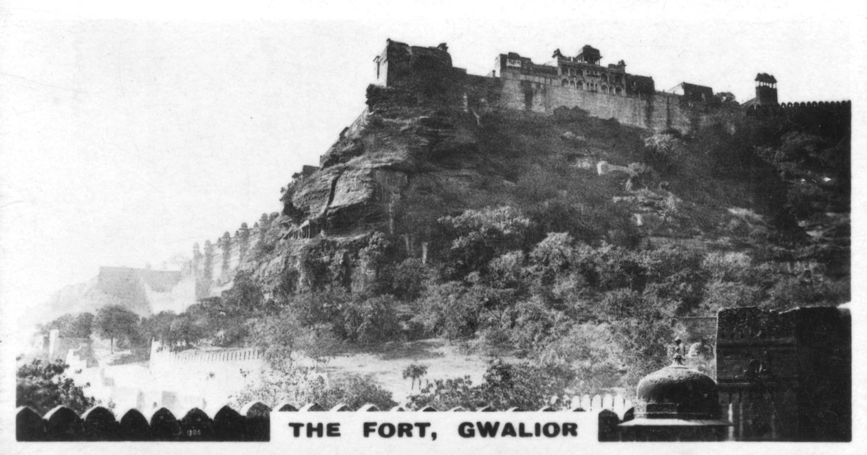 Fortet, Gwalior, Madhya Pradesh, India, c1925 av Unbekannt