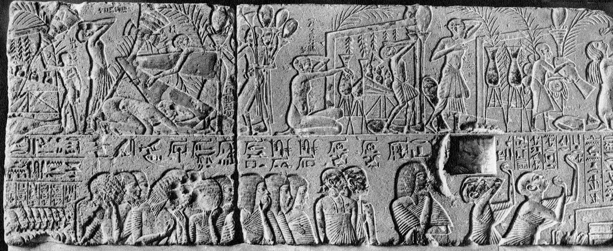 Begravelsen til en Memphite-yppersteprest, ca 1350 f.Kr. 1936 av Unbekannt