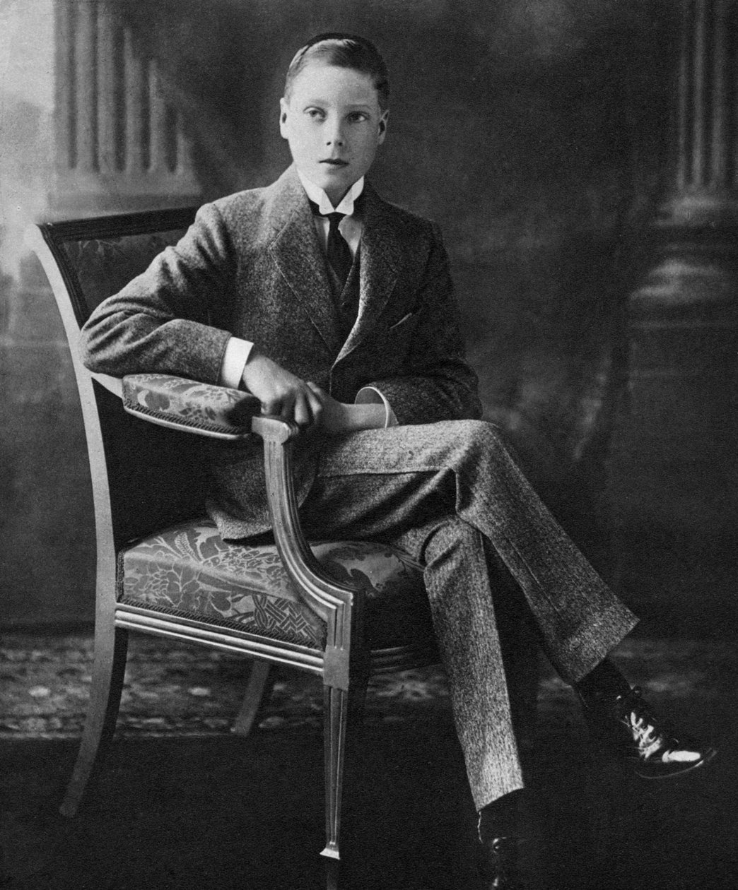 Den fremtidige kong Edward VIII i en alder av seksten, c1910 av Unbekannt