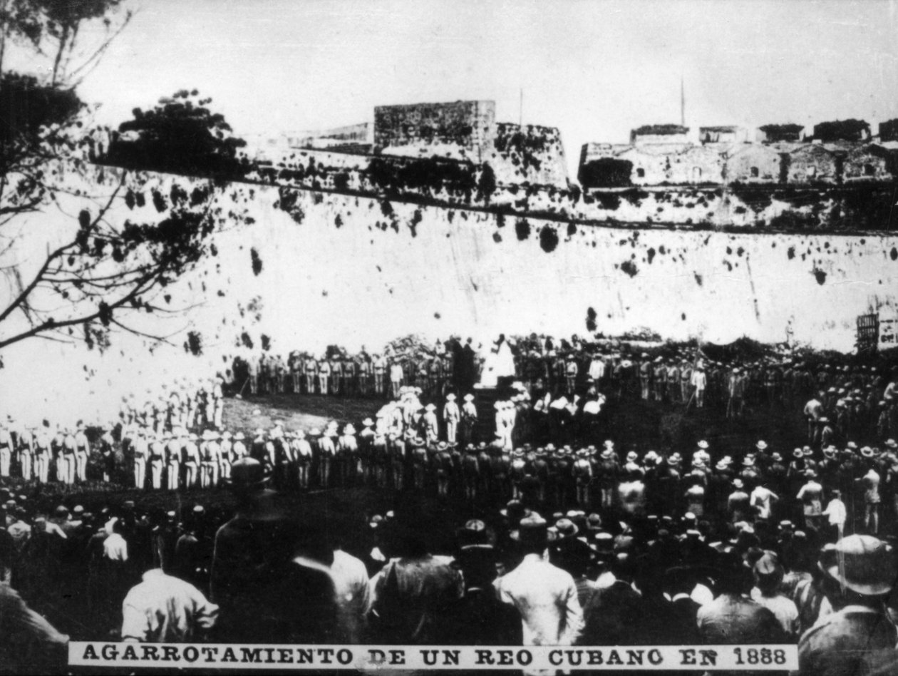 En innsattes garrotte, 1888, 1920-tallet av Unbekannt