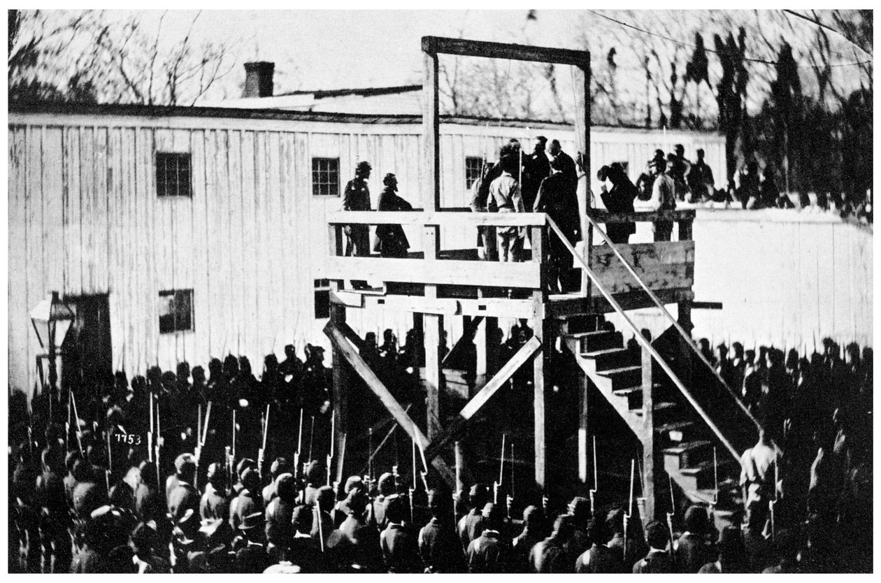 Hengingen av Henry Wirz, Washington DC, USA, 1865 1955 av Unbekannt