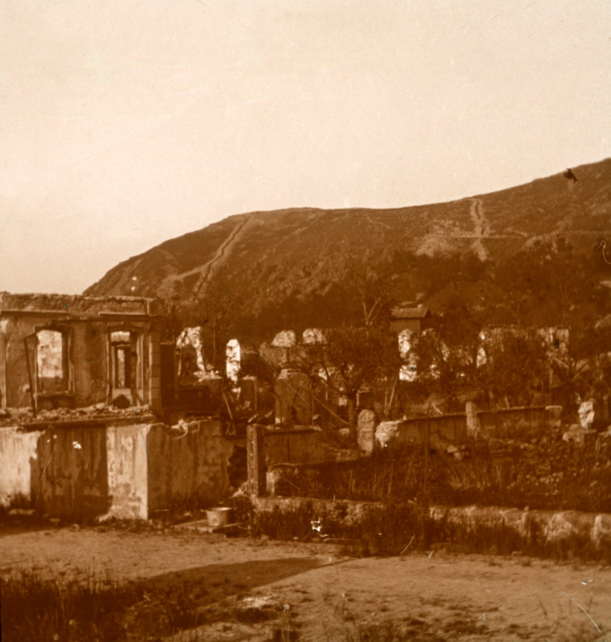 Kiosken, Metzeral, Nord-Frankrike, c1914-c1918 av Unbekannt