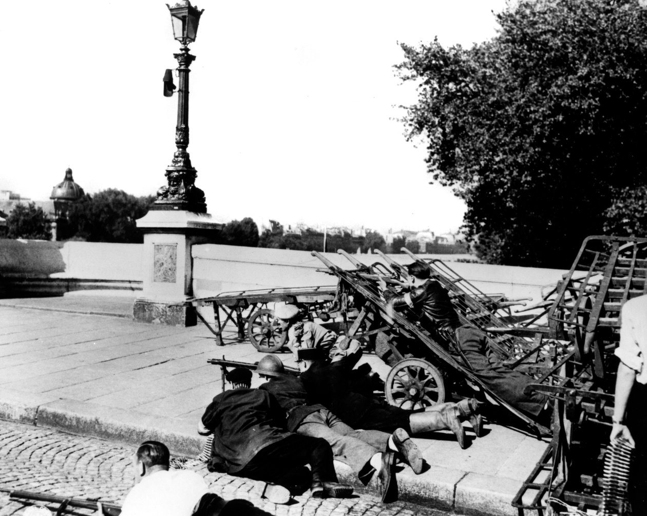 Frigjøringen av Paris, august 1944 av Unbekannt