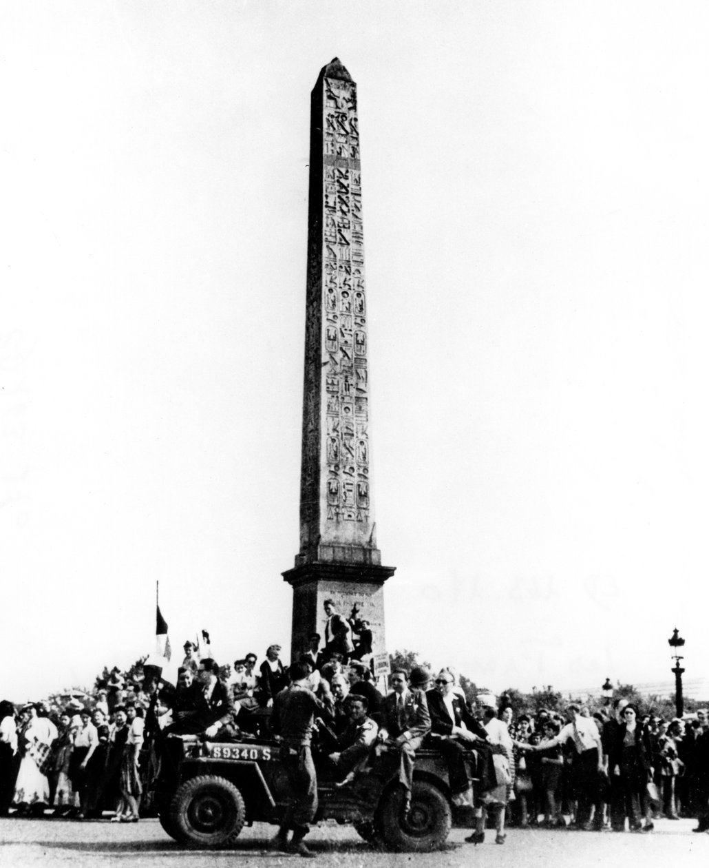 Frigjøringen av Paris, august 1944 av Unbekannt