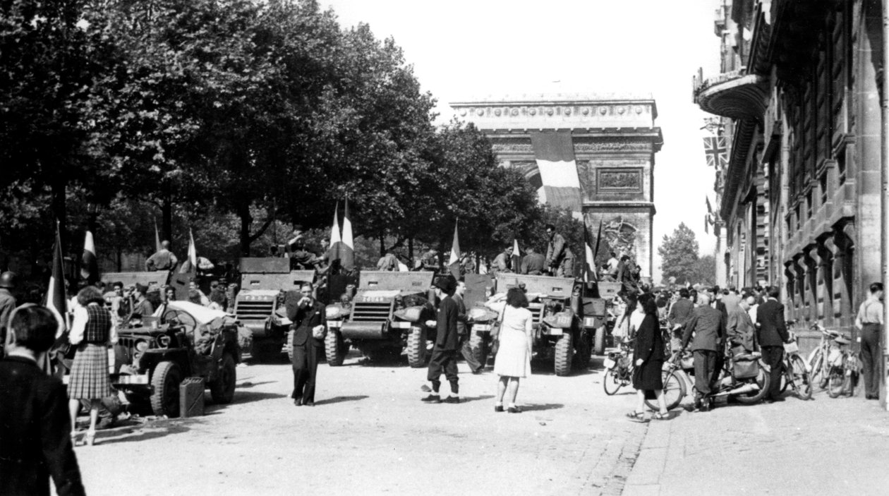 Frigjøringen av Paris, august 1944 av Unbekannt