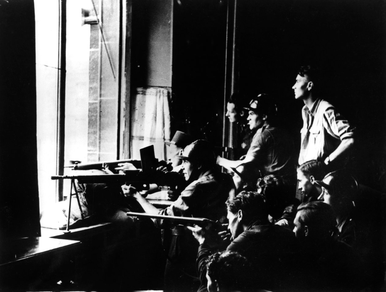 Frigjøringen av Paris, august 1944 av Unbekannt