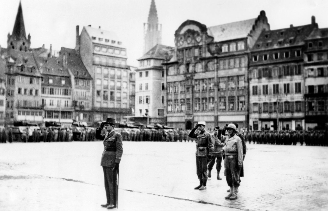 Frigjøringen av Strasbourg, Frankrike, november 1944 av Unbekannt