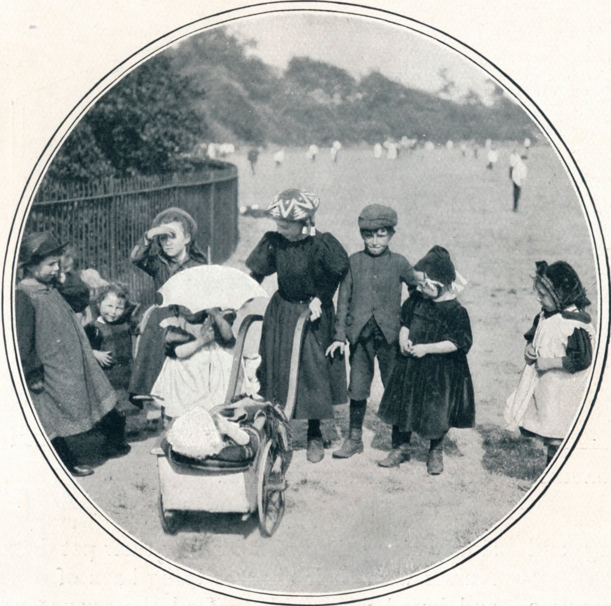 Den lille moren, Regents Park, London, c1900 1901 av Unbekannt