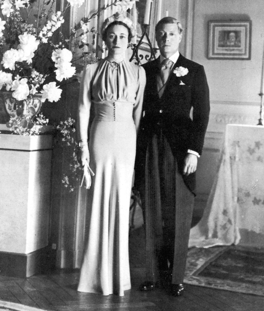 Ekteskapet til hertugen av Windsor og Wallis Simpson, 1937 av Unbekannt