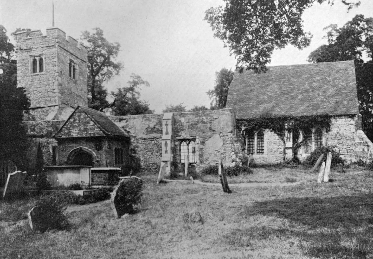 Den gamle kirken, Chingford, Essex, 1924-1926 av Unbekannt