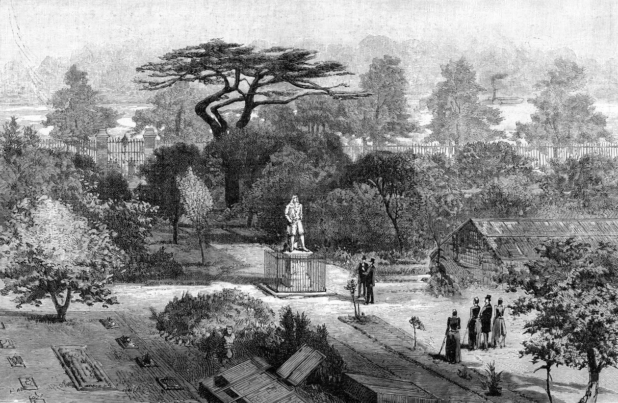 Den gamle fysiske hagen, Chelsea, 1890 av Unbekannt