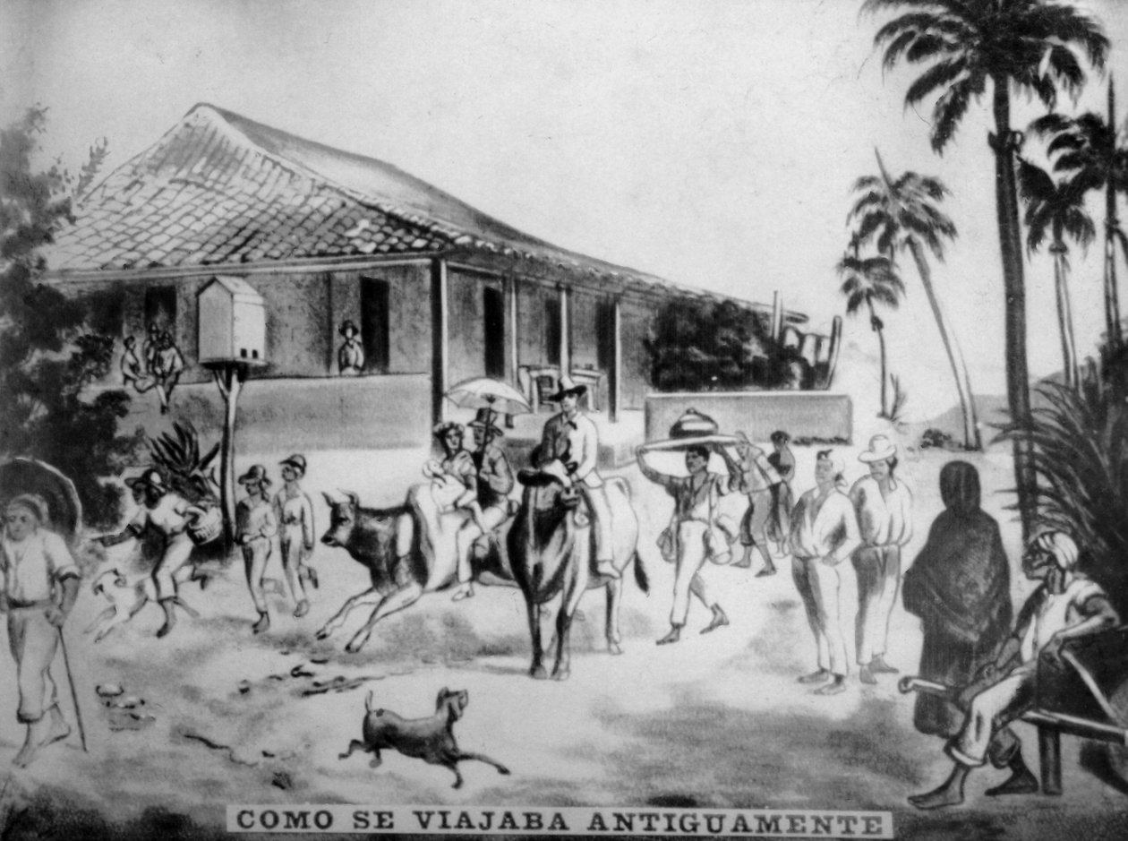 Den gamle måten å reise på, 1800-tallet, 1920-tallet av Unbekannt