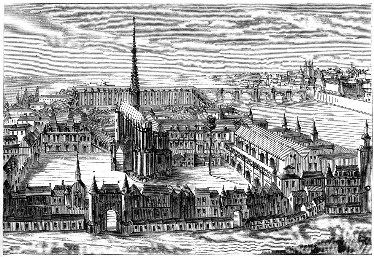 Palasset, 1500-tallet 1849 av Unbekannt