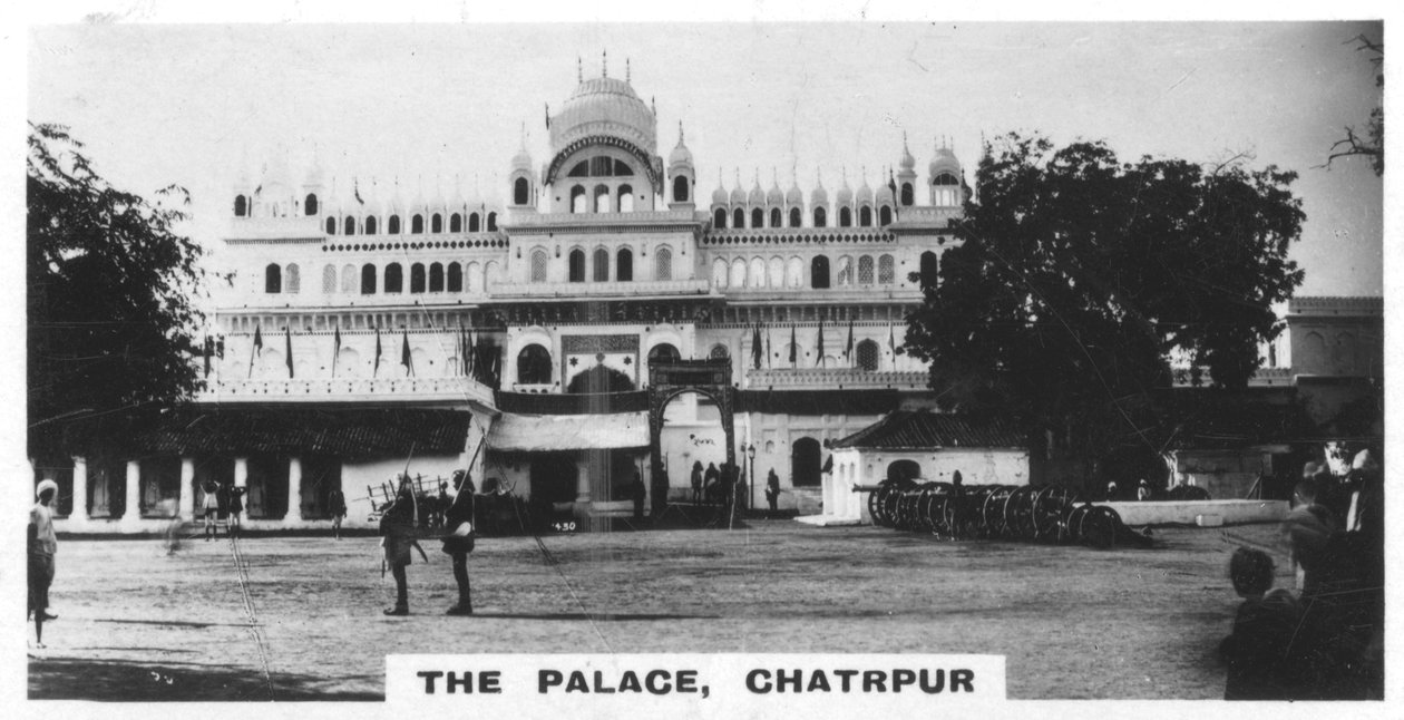 Palasset i Chattarpur, India, c1925 av Unbekannt