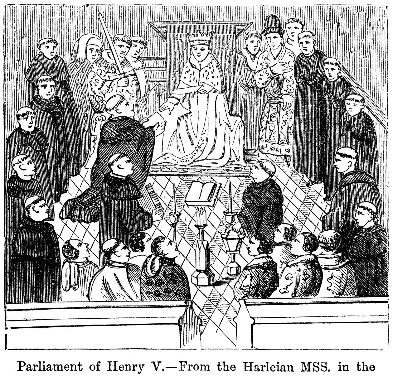 Kong Henrik Vs parlament 1387-1422 av Unbekannt