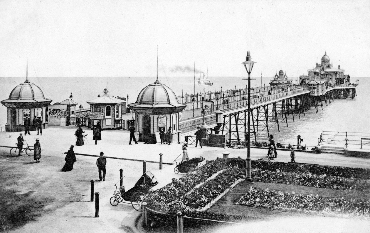 Bryggen i Eastbourne, East Sussex, ca. 1900-c1920-tallet av Unbekannt
