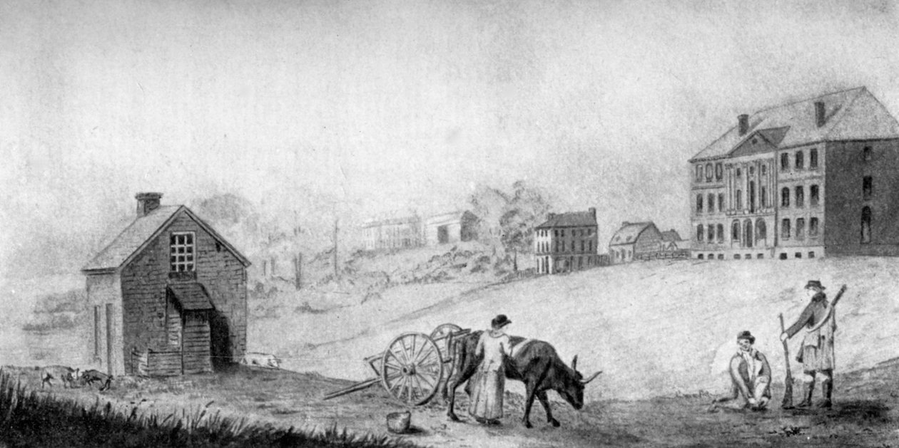 Presidentens hus, USA, 1799 1908 av Unbekannt