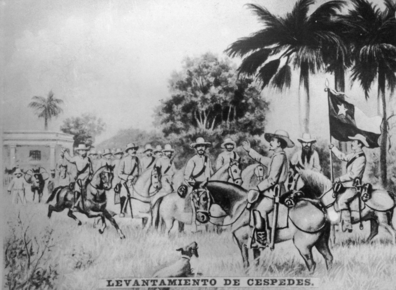 Oppreisningen av Cespedes, 1868, 1920-tallet av Unbekannt