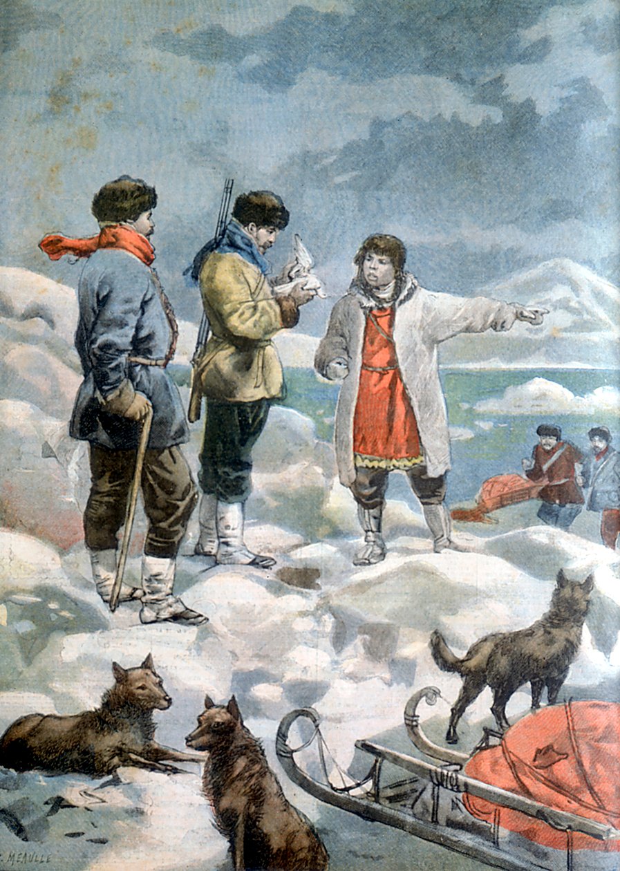 Søket etter Andree-ekspedisjonen fra 1897 til Nordpolen av Unbekannt