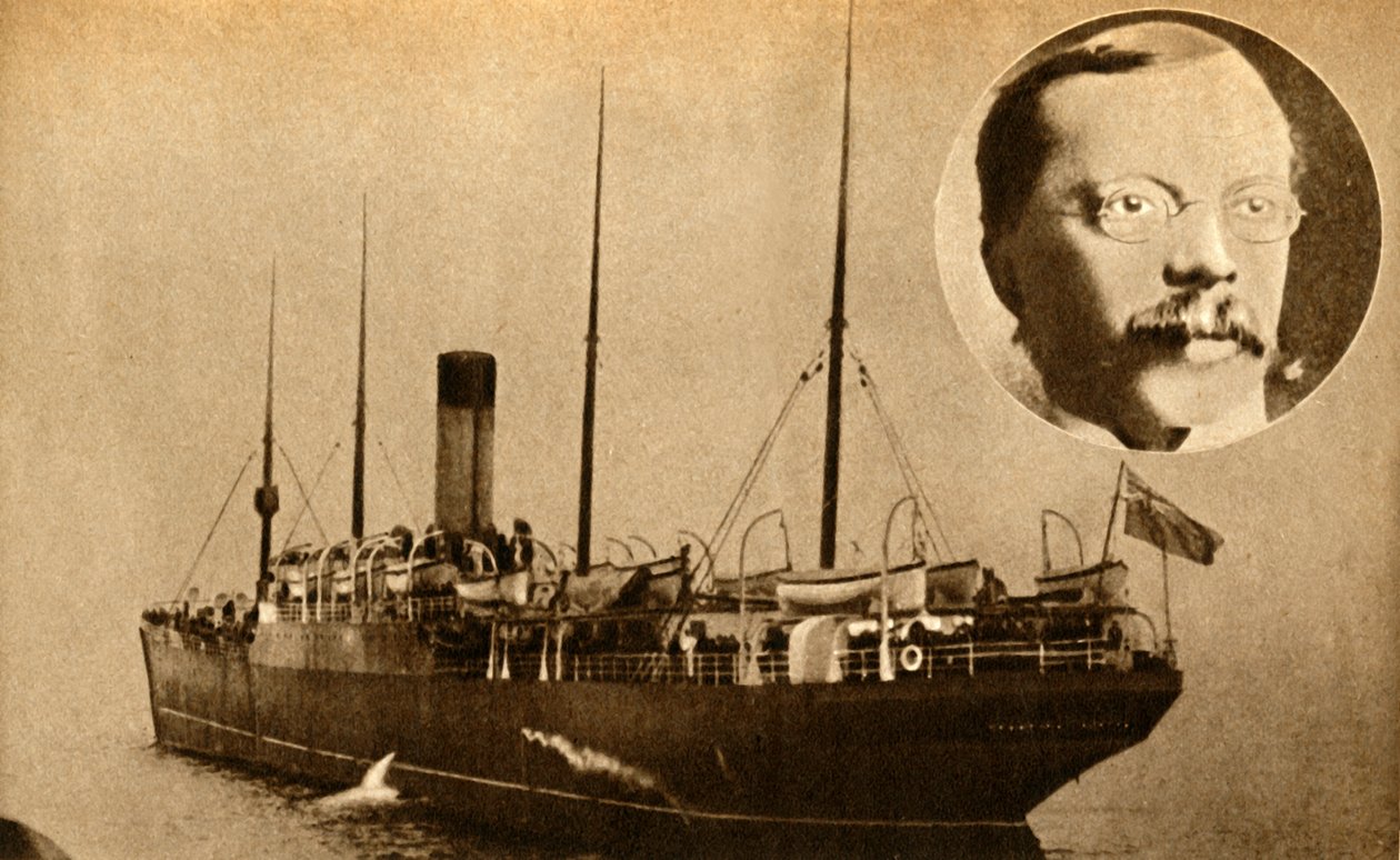Skipet Montrose - Wireless Telegraphy Used To Catch A Murderer, 1910, 1933. av Unbekannt