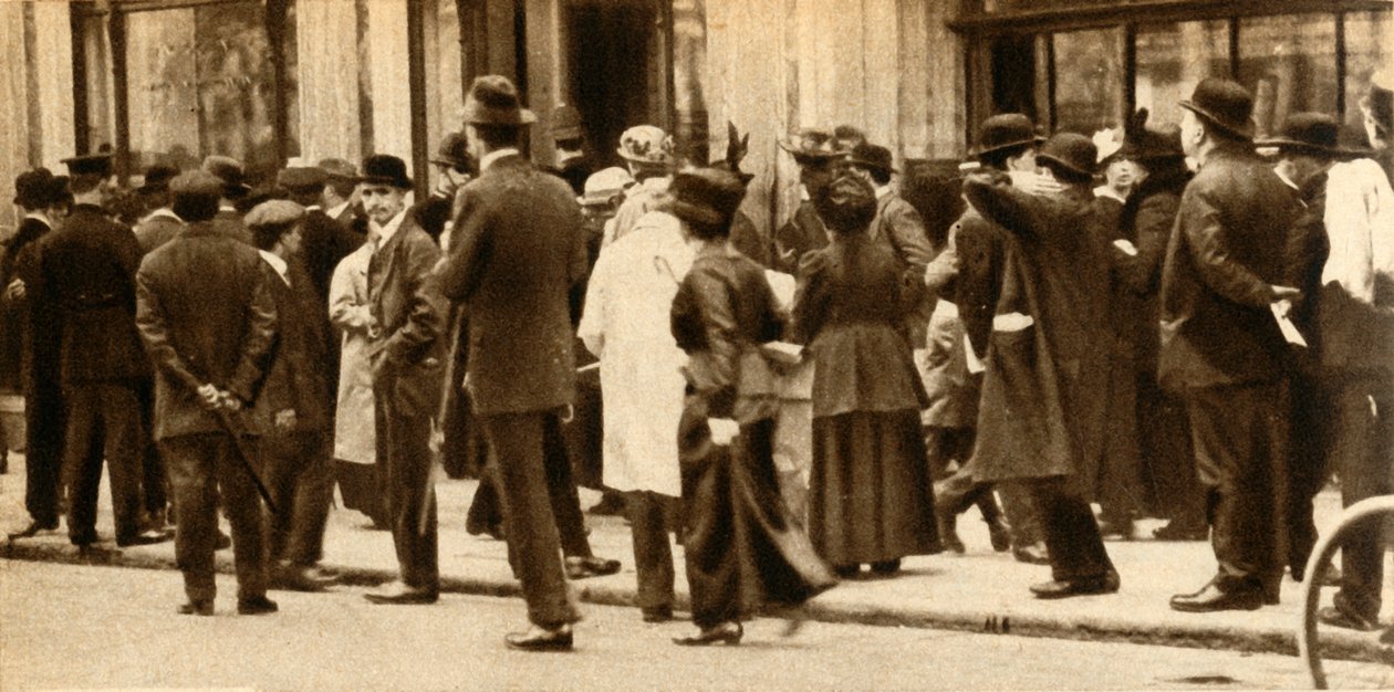Senkingen av Lusitania, mai 1915, 1933. av Unbekannt
