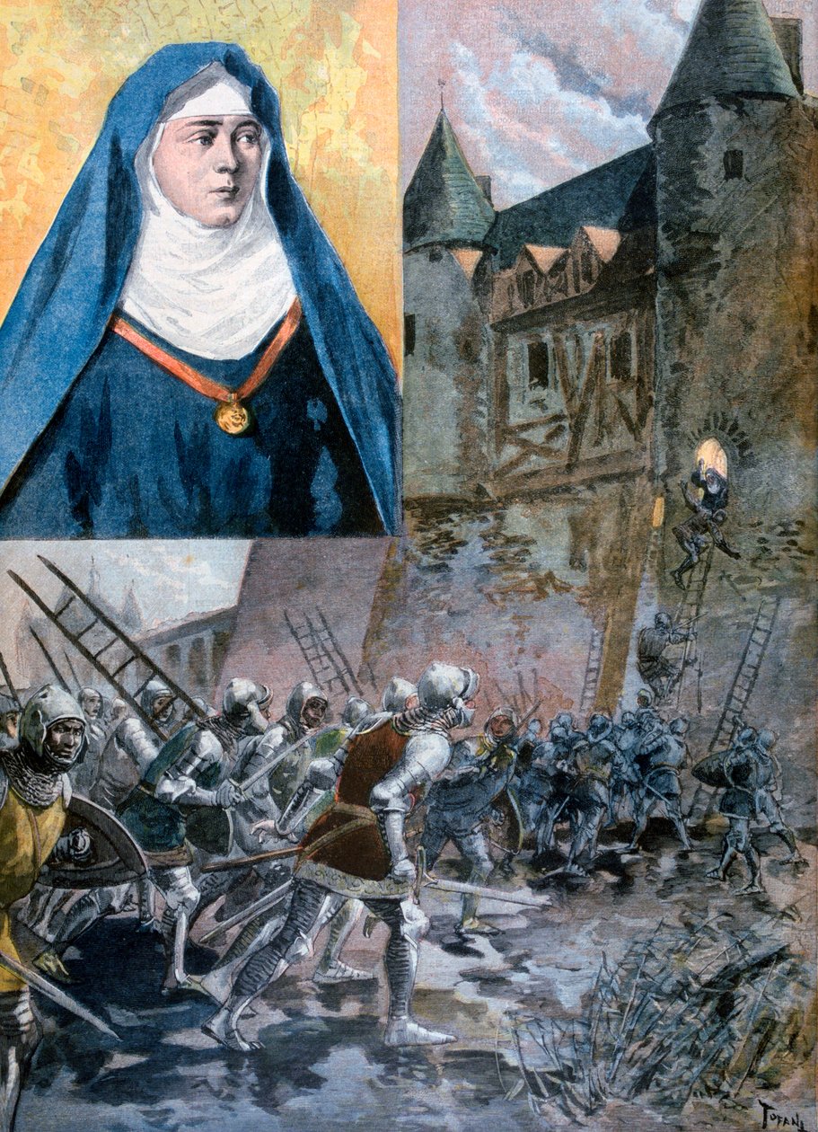 Søsteren til Bertrand du Guesclin, 1894 av Unbekannt