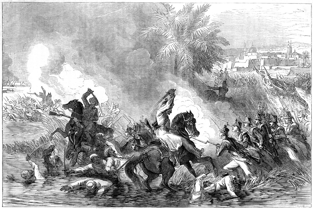 Utdraget til garnisonen i Jalalabad, Afghanistan, 1842 av Unbekannt