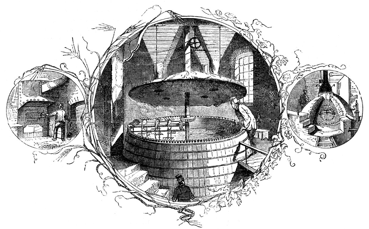 Stokke-hullet, mosetunnen og kobberet, 1886 av Unbekannt