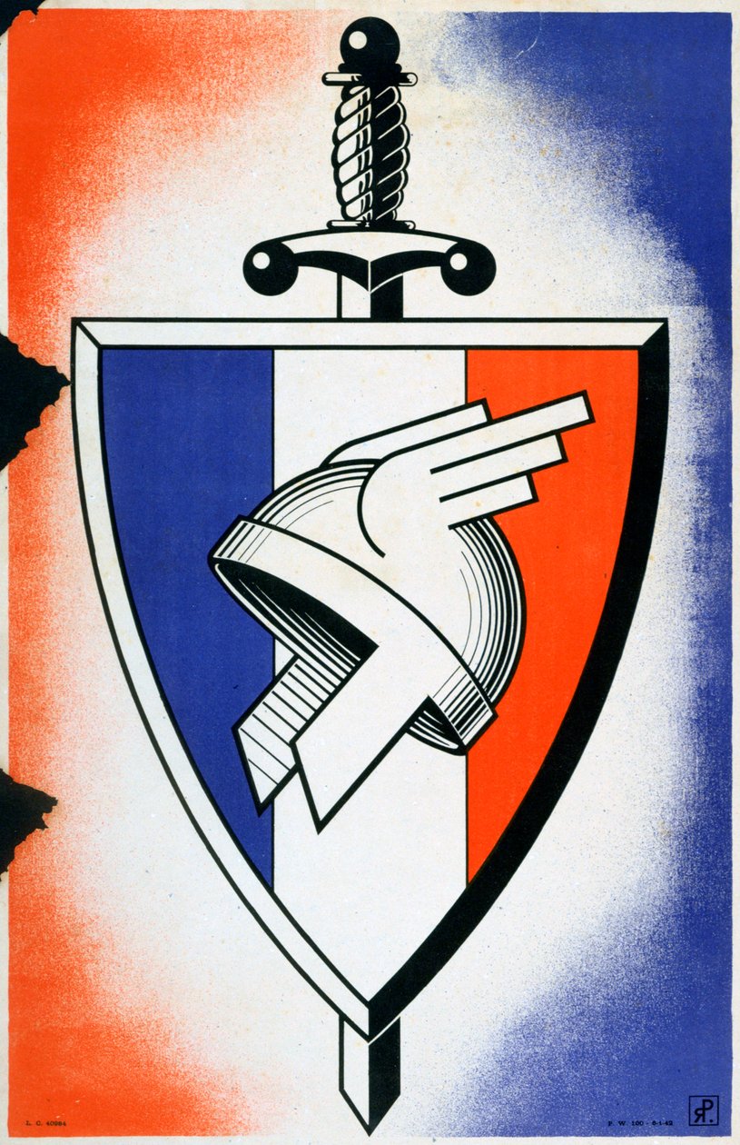 Symbolet på legionen av de franske frivillige, 1941-1944 av Unbekannt