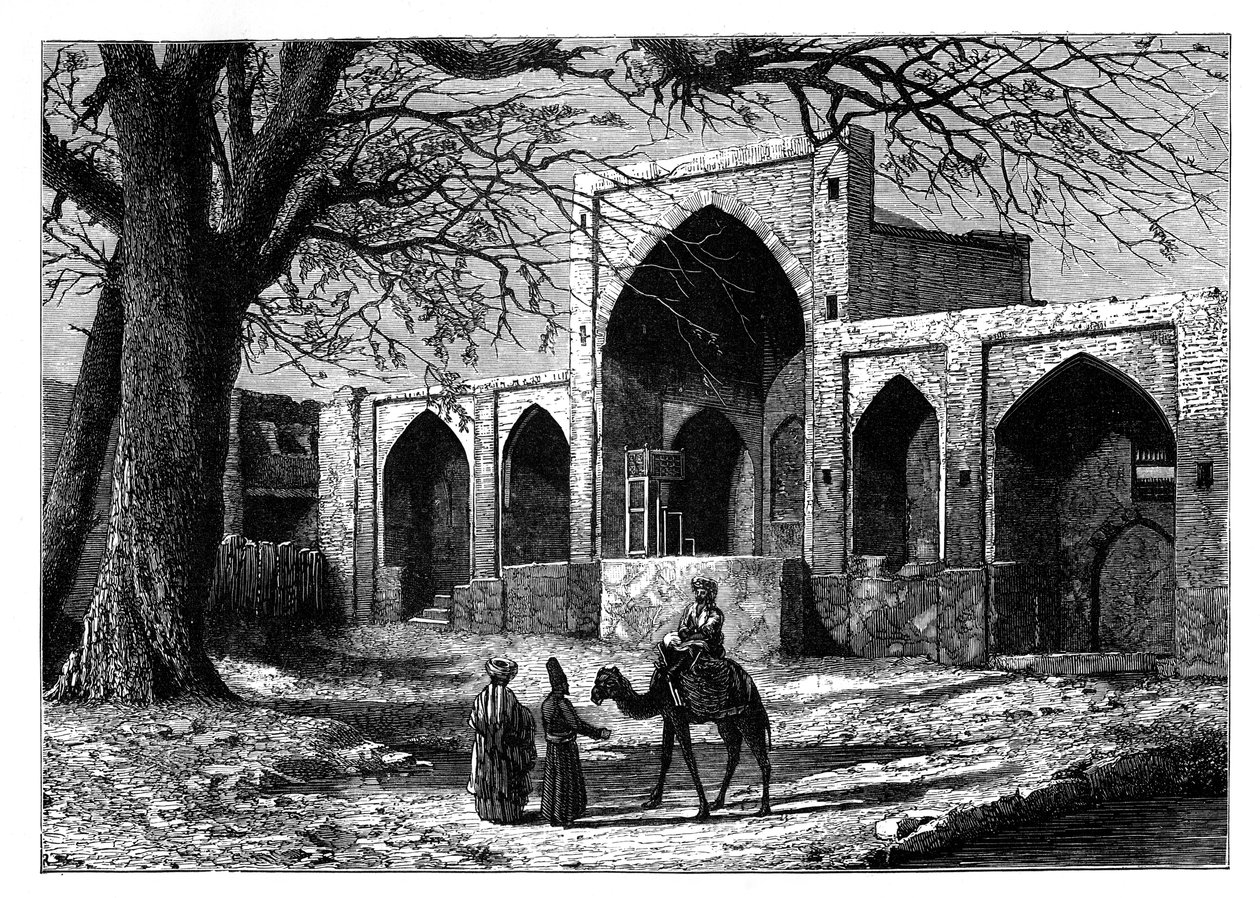 Graven til Nadir Shah av Persia i Mekka, 1688-1747, c1890 av Unbekannt