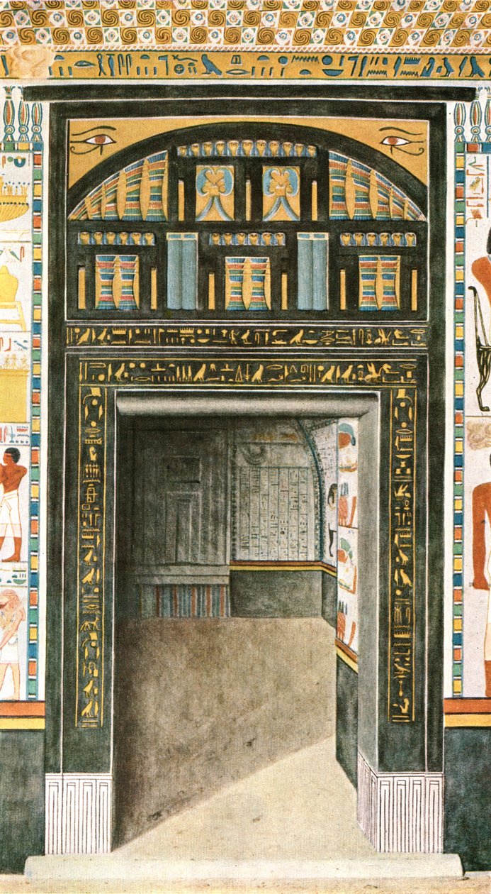 Graven til Puimre, Theben, Egypt, 1928. av Unbekannt