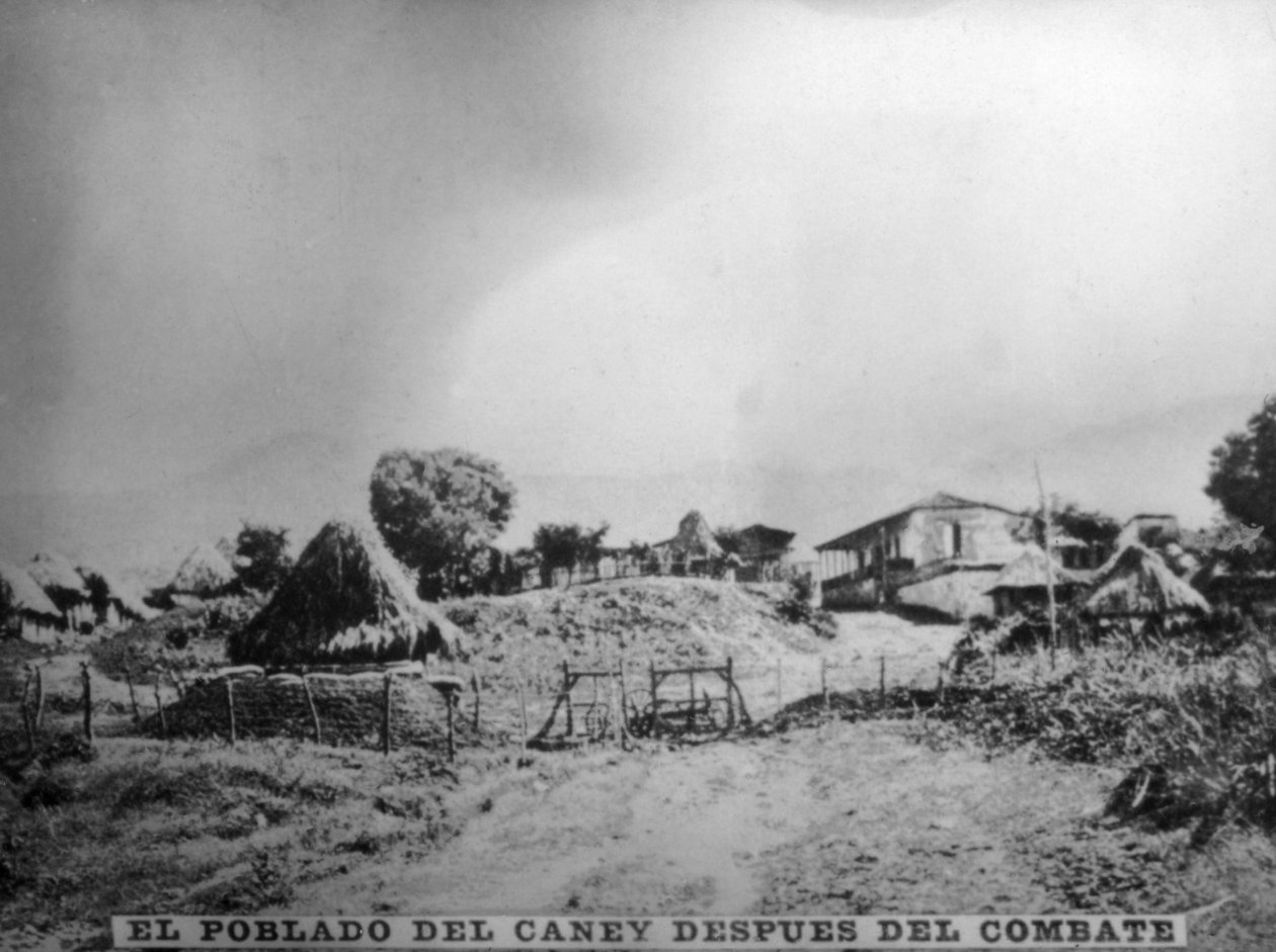 Byen Caney etter kamp, 1898, 1920-tallet av Unbekannt