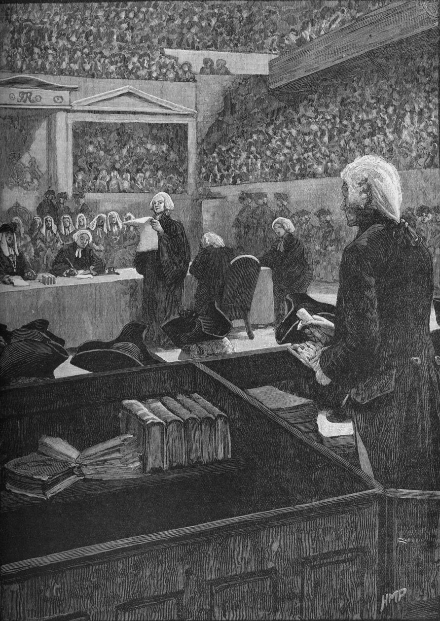 Rettssaken mot Warren Hastings, 1788-1795 1905 av Unbekannt