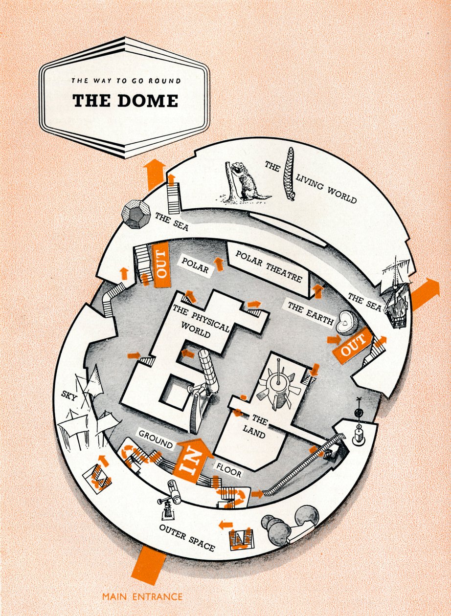 Veien å gå rundt The Dome, 1951 av Unbekannt