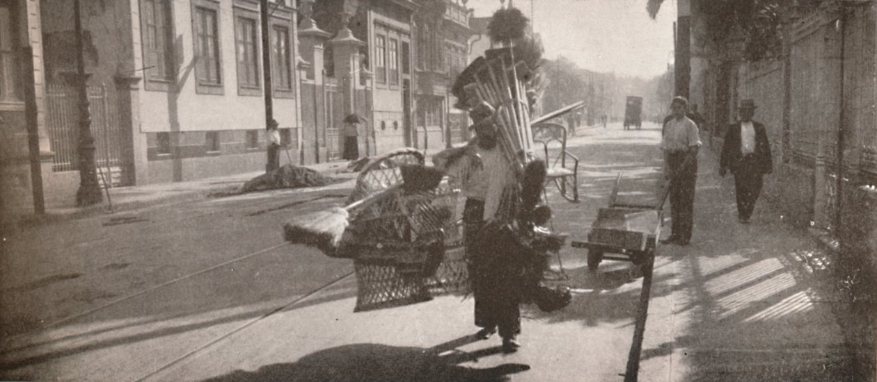 Flettverksleverandøren, 1914 av Unbekannt