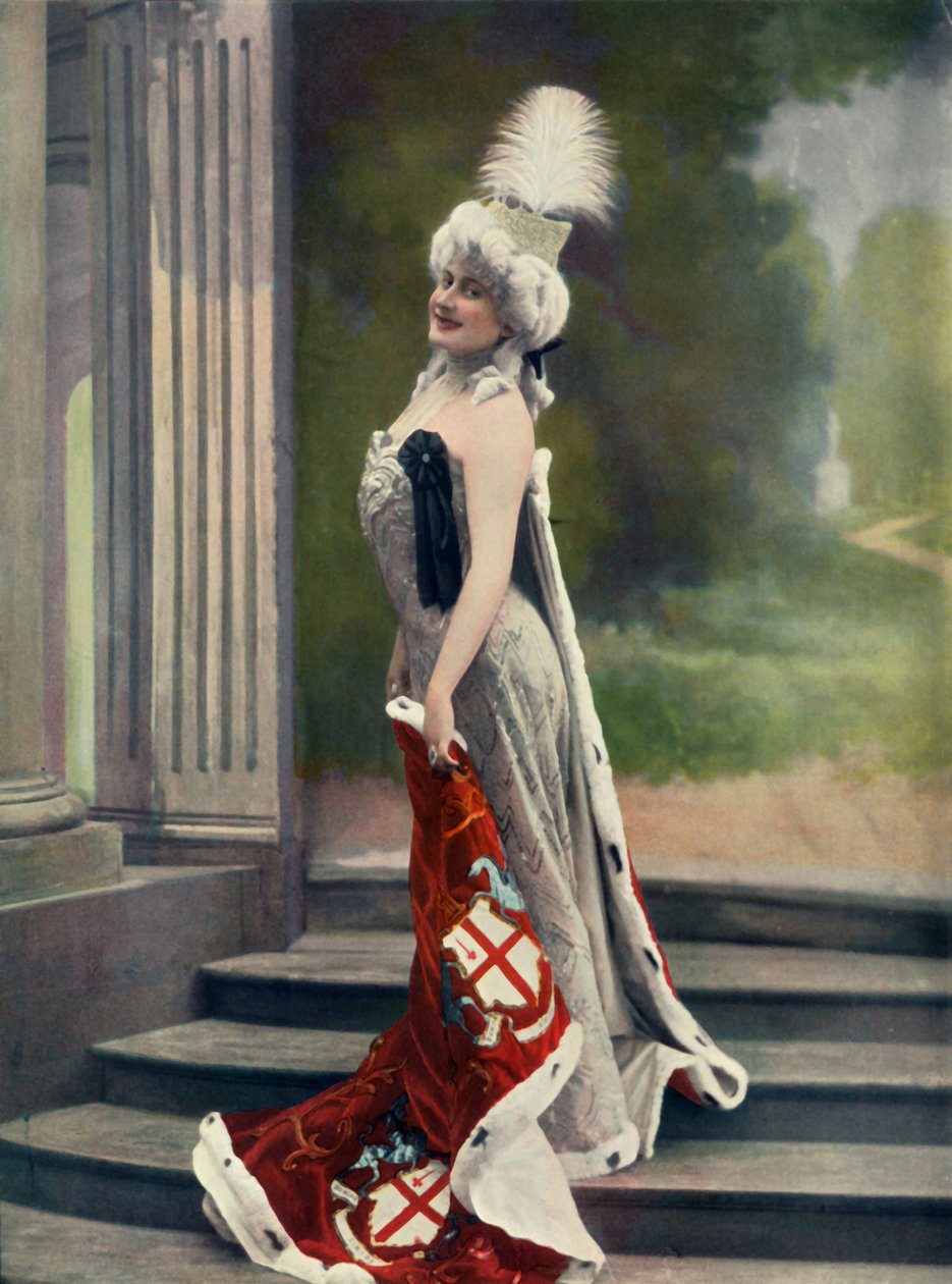 Varietyteater. - Paris Aux Varietes - La Commere. - Frøken Saulier, 1904. av Unbekannt