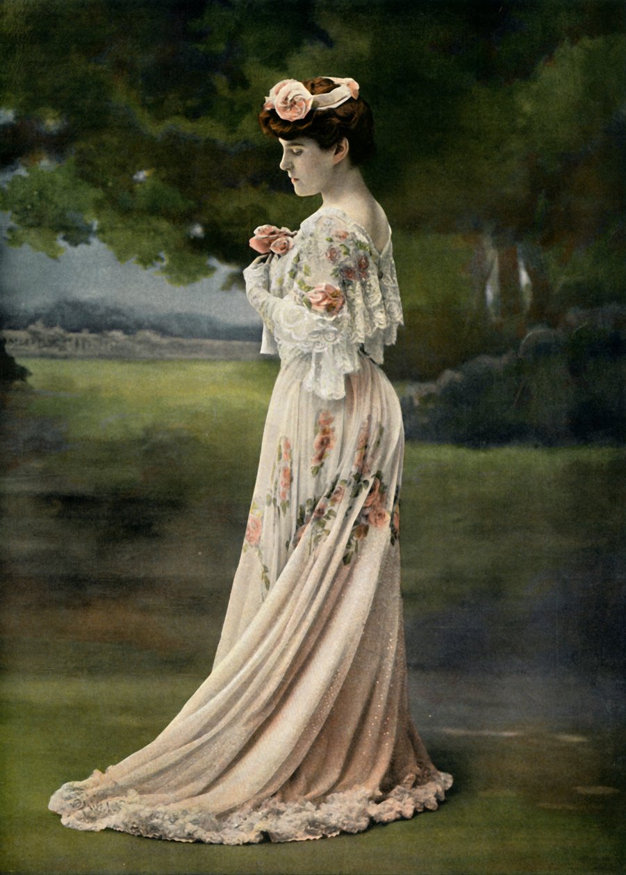 Vaudeville teater. - LEsboufe - Suzanne Despres, rollen som Mme Richter-Mme Belgrand, 1904. av Unbekannt