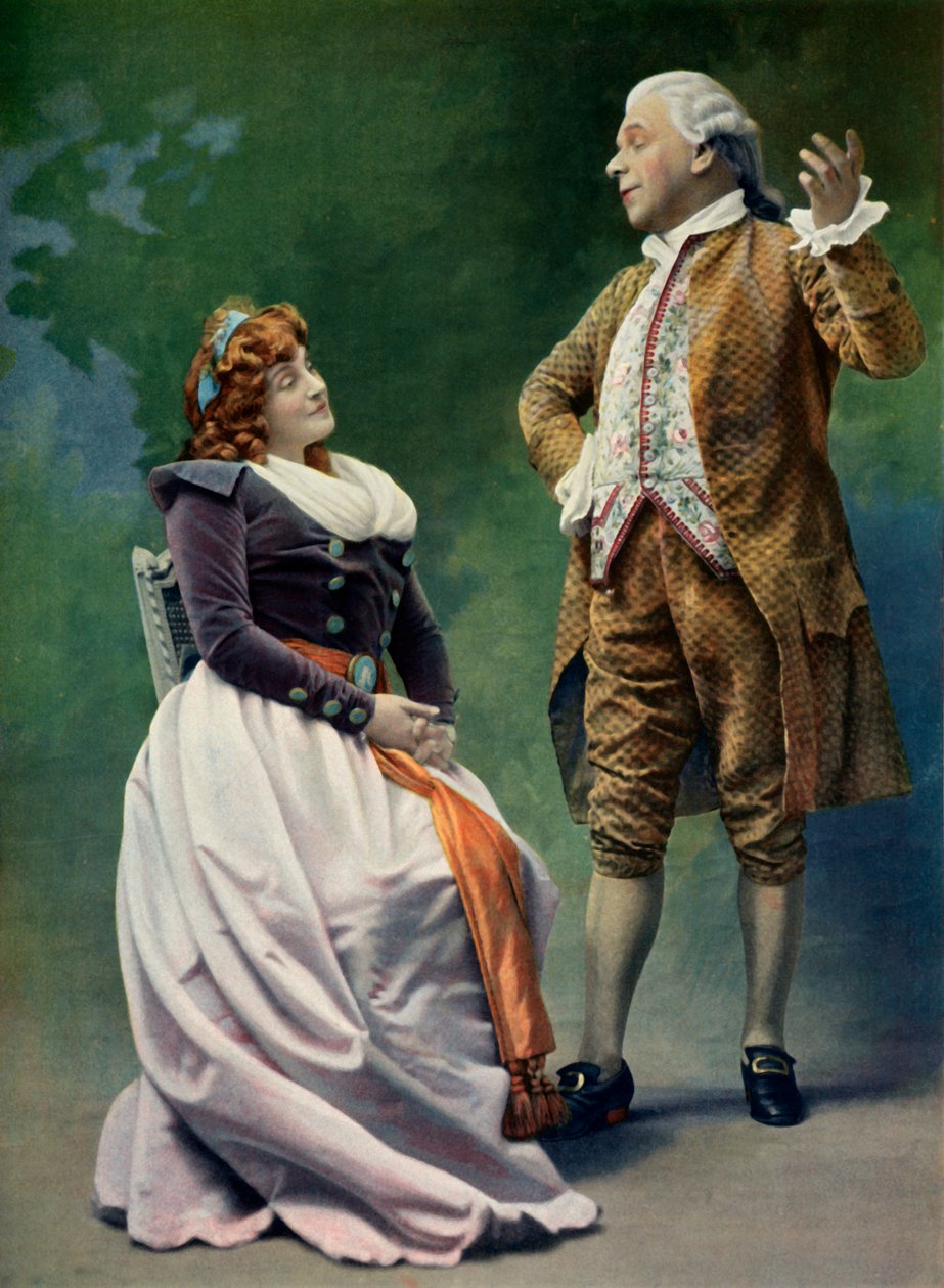 Municipal Theatre De La Gaite - La Montansier - Mme Rejane. Saint-Phar: M. Coquelin Aine, 1904. av Unbekannt
