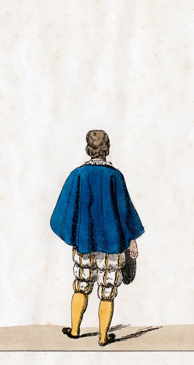 Teaterkostymedesign for Shakespeares skuespill, Henry VIII, 1800-tallet av Unbekannt