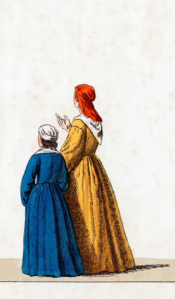 Teaterkostymedesign for Shakespeares skuespill, Henry VIII, 1800-tallet av Unbekannt