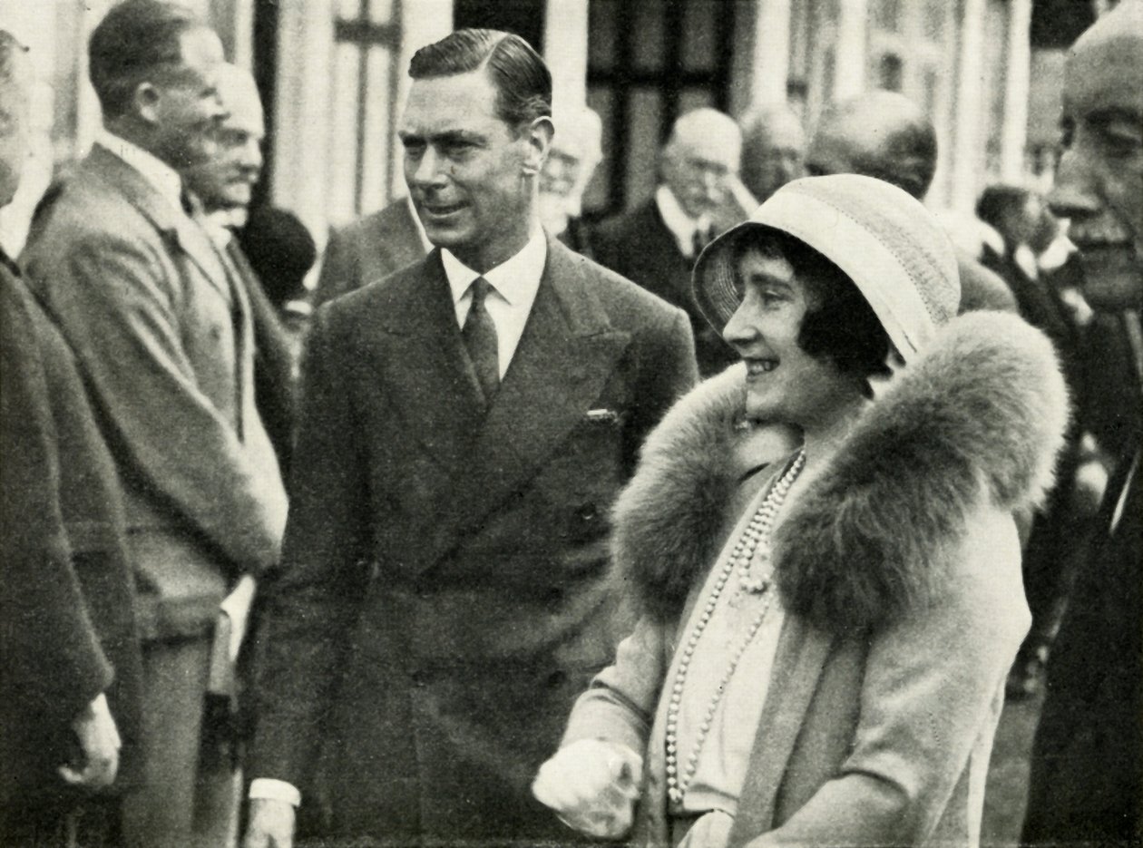 Deres Majesteter på Royal Agricultural Show, Southampton, 1932, 1937. av Unbekannt