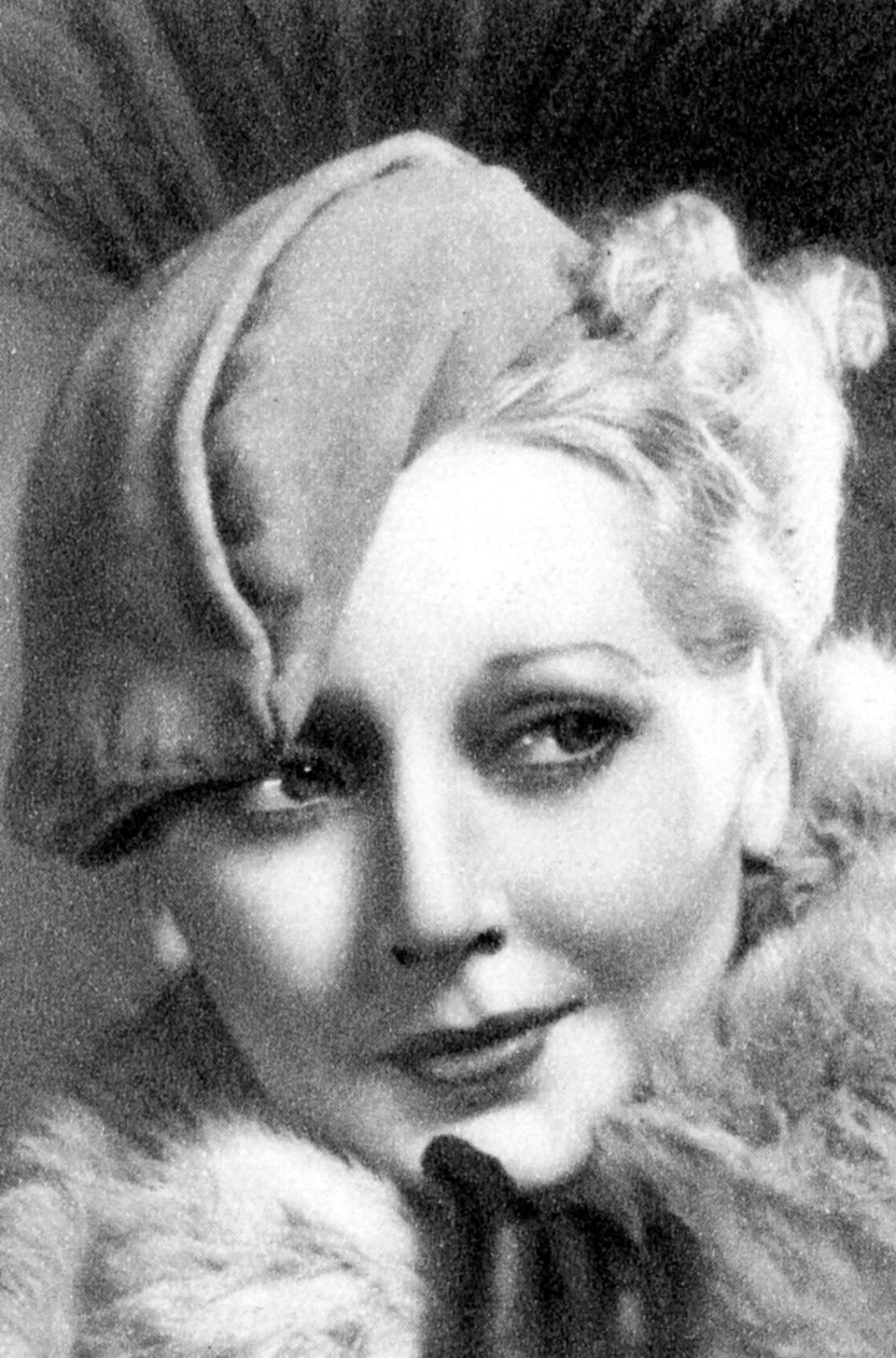 Thelma Todd , amerikansk skuespillerinne, 1934-1935 av Unbekannt