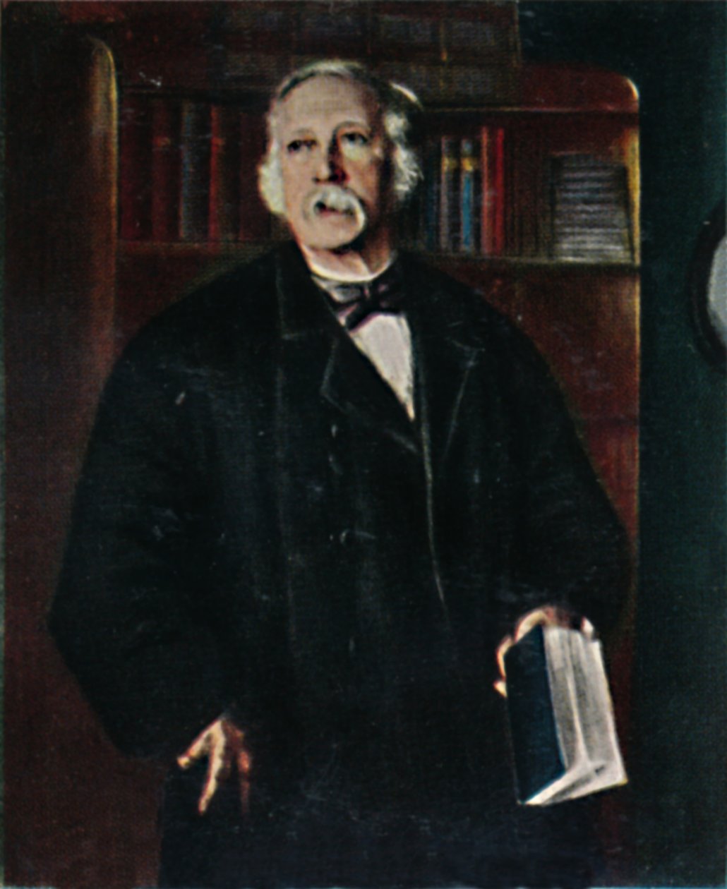 Theodor Fontane 1819-1898. - Maleri av Hanns Fechner, 1934. av Unbekannt