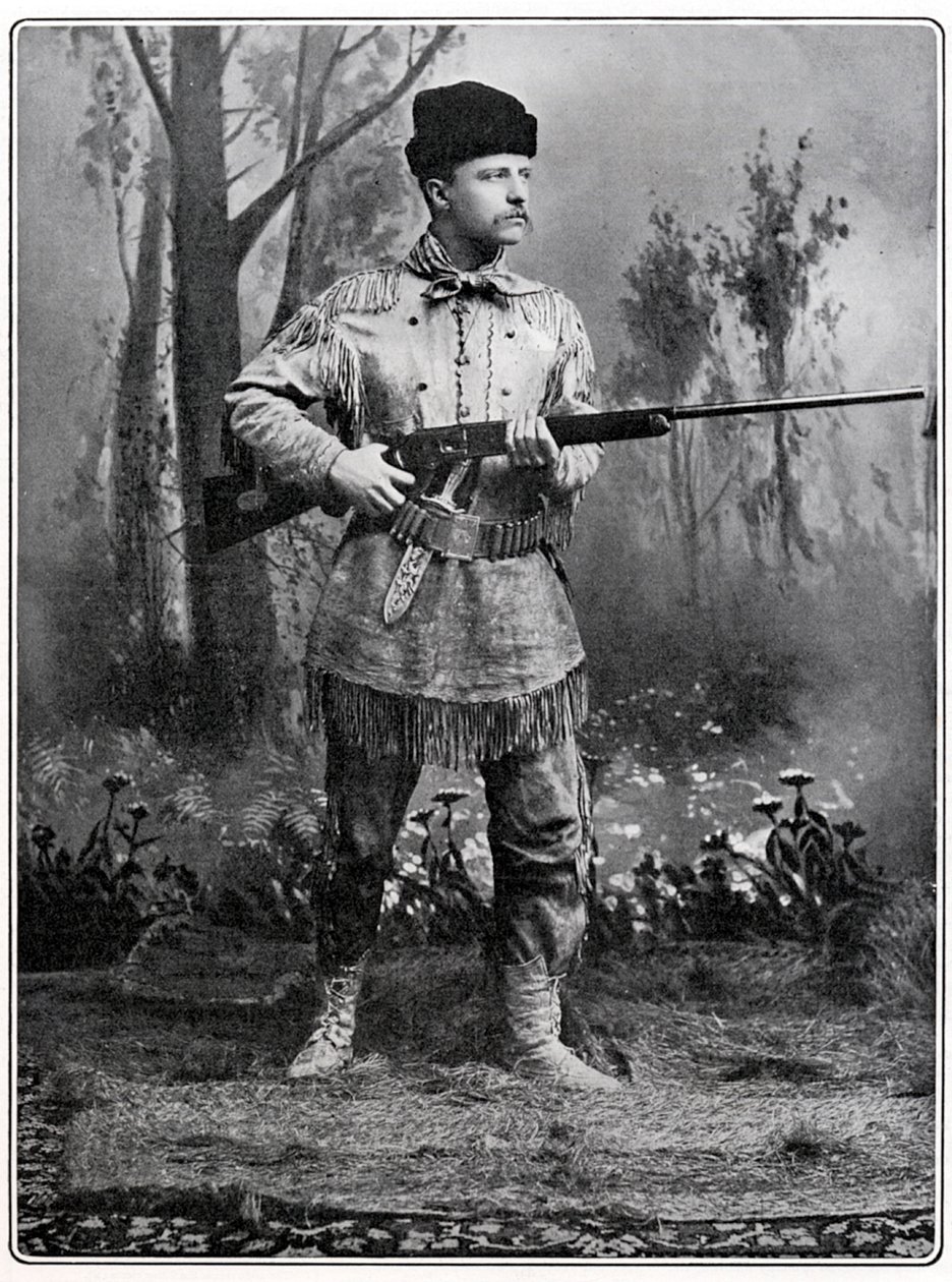 Theodore Roosevelt , amerikansk soldat og politiker, c1898 av Unbekannt